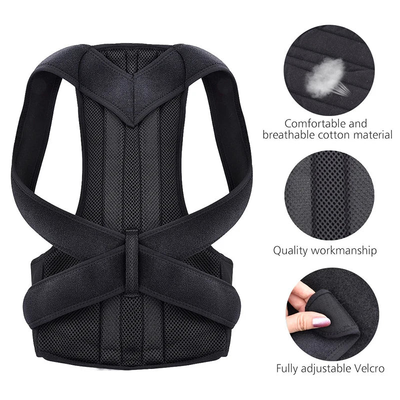 Adjustable Posture Corrector Back Brace